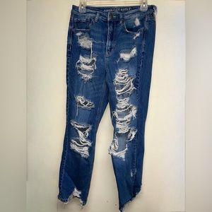 American eagle mom jeans